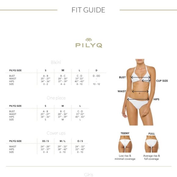 PQ Swim COCO Smocked Teeny Bikini Bottom - Picture 4 of 6